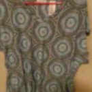 Liz & Co Short Sleeve Shirt, Size XL