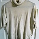 Liz Claiborne short sleeve Turtleneck, Size XL