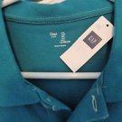Gap 100% Cotton Mens Polo Shirt, Size Large