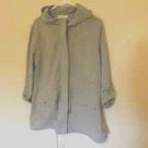 Style & Co. 3/4 Sleeve Hooded Zip Sweatshirt, Size Large
