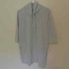 Merona  3/4 Sleeve Cotton Blend Pullover w/Zip Pockets and Zip Collar