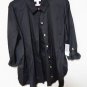Charter Club Button Down Blouse, 3/4 rolled sleeve, size 18