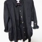 Charter Club Button Down Blouse, 3/4 rolled sleeve, size 18