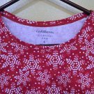 Croft and Barrow 100% Cotton Classic Tee, Size Large