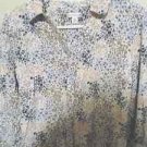 Croft and Barrow Button Down Rolled Sleeve Blouse, Size XL
