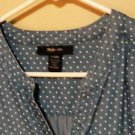 Style & Co Sleeveless Button Down Top, Size XL
