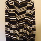 Charter Club Open Front Sweater, Size XL