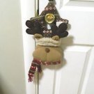 Holiday Reindeer - door decoration