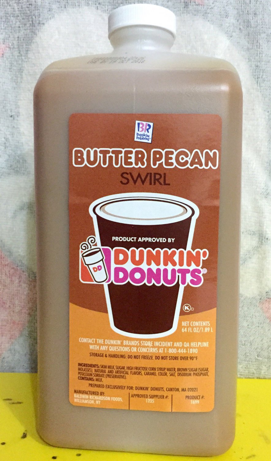 Dunkin Donuts Butter Pecan Swirl No Pump See Description First