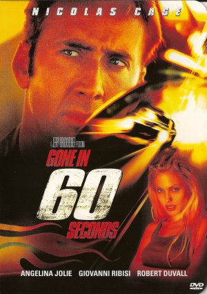GONE IN 60 SECONDS. NICOLAS CAGE DVD