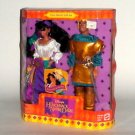 Disney Esmerada and Pheobus Doll Set from Hunchbak of Notre Dame Mattel NRFB
