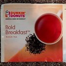 Dunkin Donuts Bold Breakfast Black Tea Box With 45 tea bags