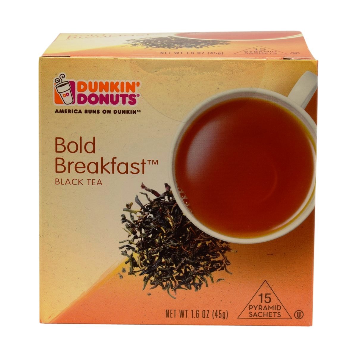 Dunkin Donuts Bold Breakfast Black Tea With 15 tea bags