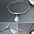 Fashion Retro Punk Bib Leaf Necklace Chunky Choker Collar Pendant Chain