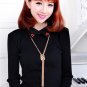 Chain Choker Chunky Long Sweater Necklace Pendant - 2 colors