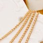 Multi layer Bohemian Size Pearl Pendant Necklace