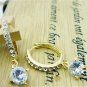 Crystal Rhinestone Shining Stud Drop Earrings - 2 colors
