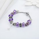 Fashion DIY European Style Crystal & Glass Beads Charm Bracelets