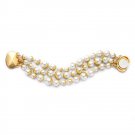Multi-layers Alloy Pearls Hand Catenary Girls Fashion Temperament bracelet