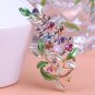 Crystal Flower Brooch Pin Collar Buckle Brooches