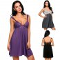 Padded spaghetti strap lace patchwork women's sleeveless - 3 colors
