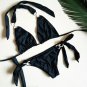 Crystal drill pure color high-end band Bikini - 4 colors