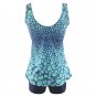 Retro 2pcs m-2xl women vintage summer tankinis set