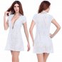 Transparent adjustable loose long lace 4 colors beach dress