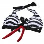 Women separate bandage push up pad swimwear