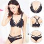 Alphabet women two piece letter bikini swimsuit