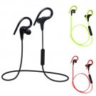 Wireless sports stereo sweat proof bluetooth headset - 3 colors