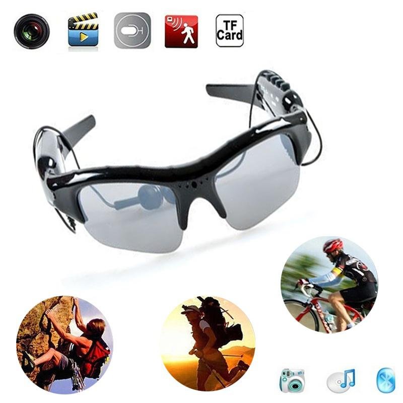 Sunglasses DVR wireless bluetooth camera eye wear video recorder glasses
