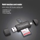 Micro USB OTG to USB 2.0 Adapter SD/Micro SD Card Reader - 2 colors