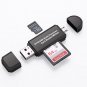 Micro USB OTG to USB 2.0 Adapter SD/Micro SD Card Reader - 2 colors