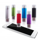 Double Android 7 color OTG USB Flash Drive Pen U Disk - 8 GB