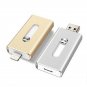5 Colors USB Flash Drive to Metal Pen Drive U Disk for iPhone, Android, PC - 16 GB