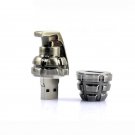 Metal Grenade shape USB flash drive Disk Memory Stick - 8 GB