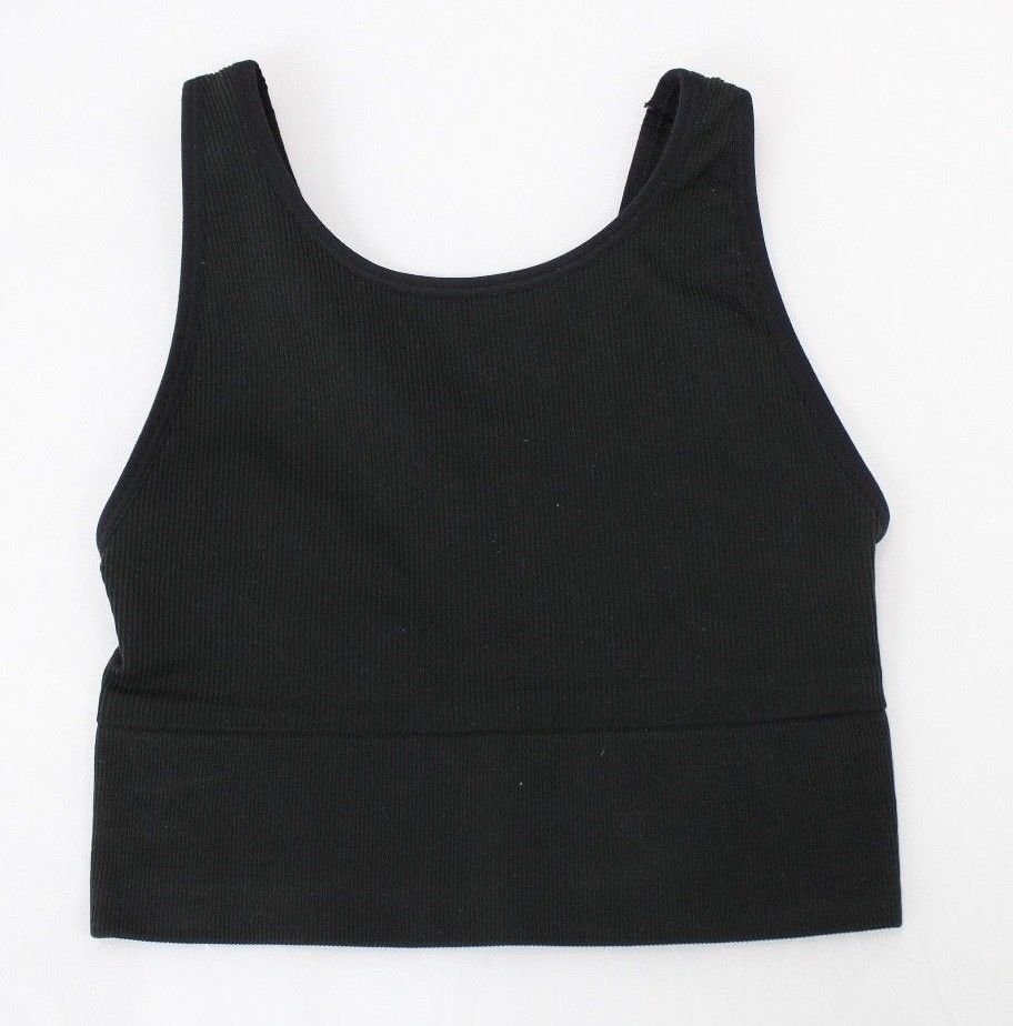 Victoria's Secret Sport Long Line Seamless Sports Bra Black