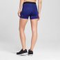 c9 Champion women's Printed Compression Shorts Black/Blue