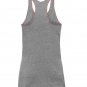The North Face Play Hard Tank Top Mid Grey Heather Calypso Coral TNF Logo