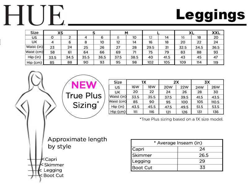 USA Cotton Full Length Leggings - Plus Size