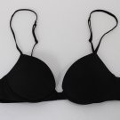 Victoria's Secret Padded Plunge Push-Up Bra Black size 32B