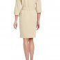 MICHAEL Kors Utility Belted Roll Sleeve Shirt Dress Khaki size Medium