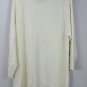 Calvin Klein Plus Size Multi Stitch Tunic Sweater Winter White size 3X