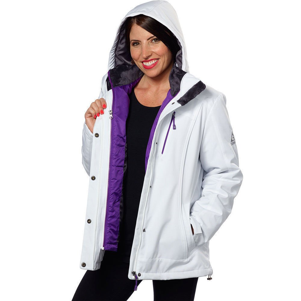 Gerry Women's 3-in-1 Tiffany Vault Filled Active Jacket 9450 White ...