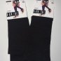 2-PAIRS HUE Comfort Top No Band Knee-Hi Socks Espresso Brown NWT size 1