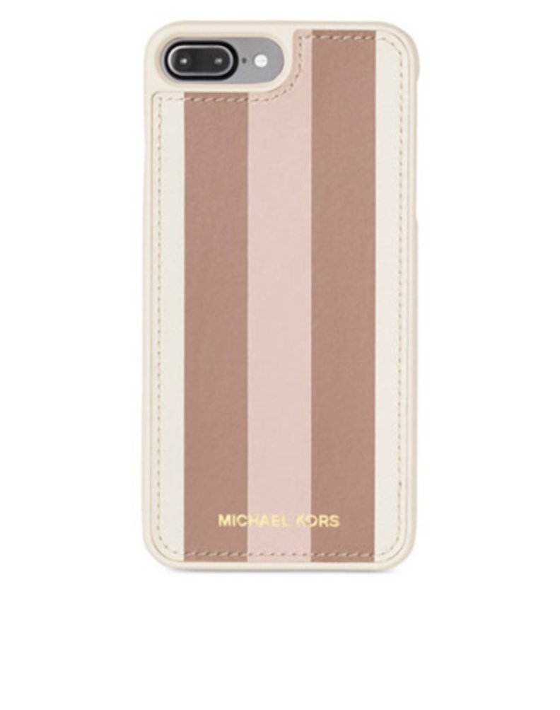 MICHAEL Kors Electronic iPhone 7 Plus Cover Leather Stripes