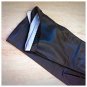 Long leather gloves, opera gloves, super soft 100% silk lining, dress gloves, 6,5 inches S