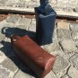 Dopp kit/ Leather toiletry bag/ durable leather/ personalized gift/ blue leather bag
