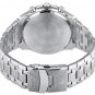 Casio Edifice EF-547D-7A2V Chronograph Stainless Steel Dial Color White  bezel blue
